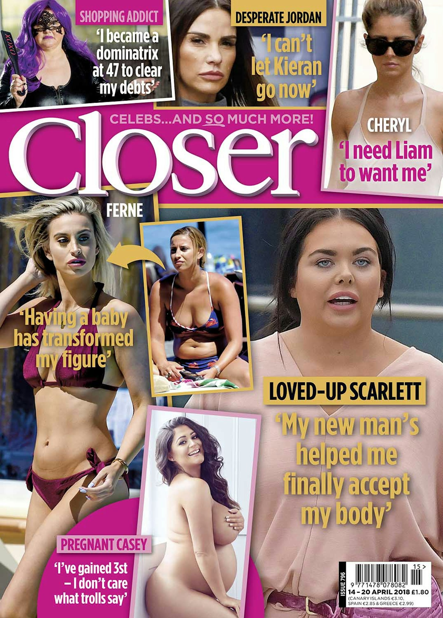 Closer Magazine cover