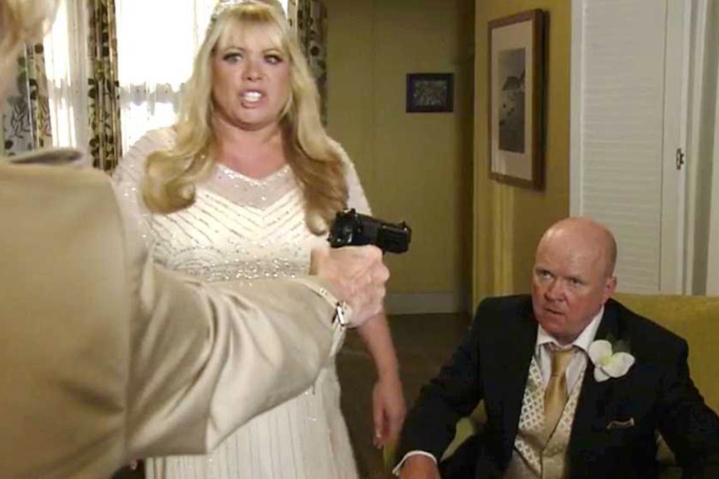 EastEnders Sharon and Phil wedding