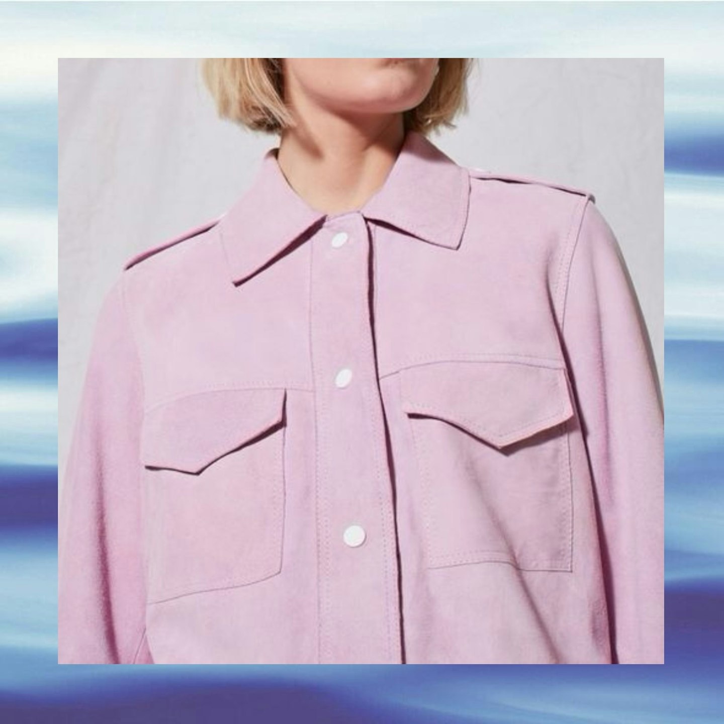 pink jacket