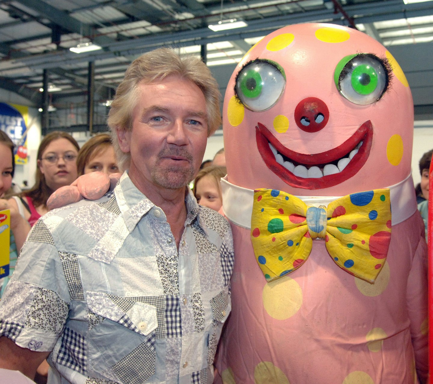 Mr Blobby and Noel Edmonds 