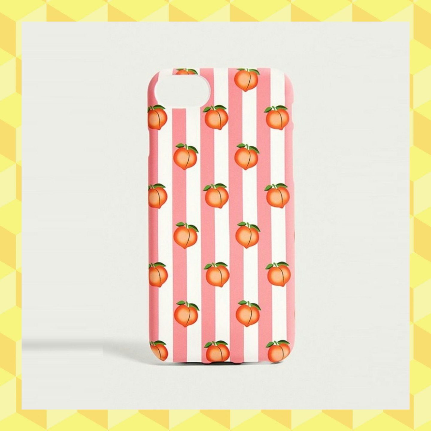 peach emoji phone case