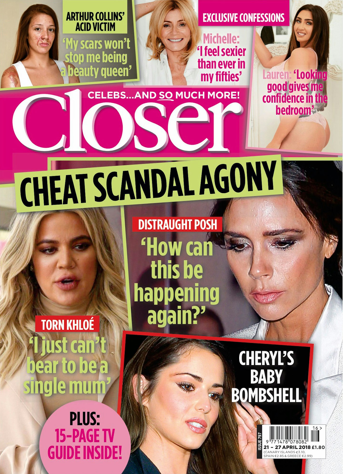 Closer magazine Lauren Goodger underwear shoot