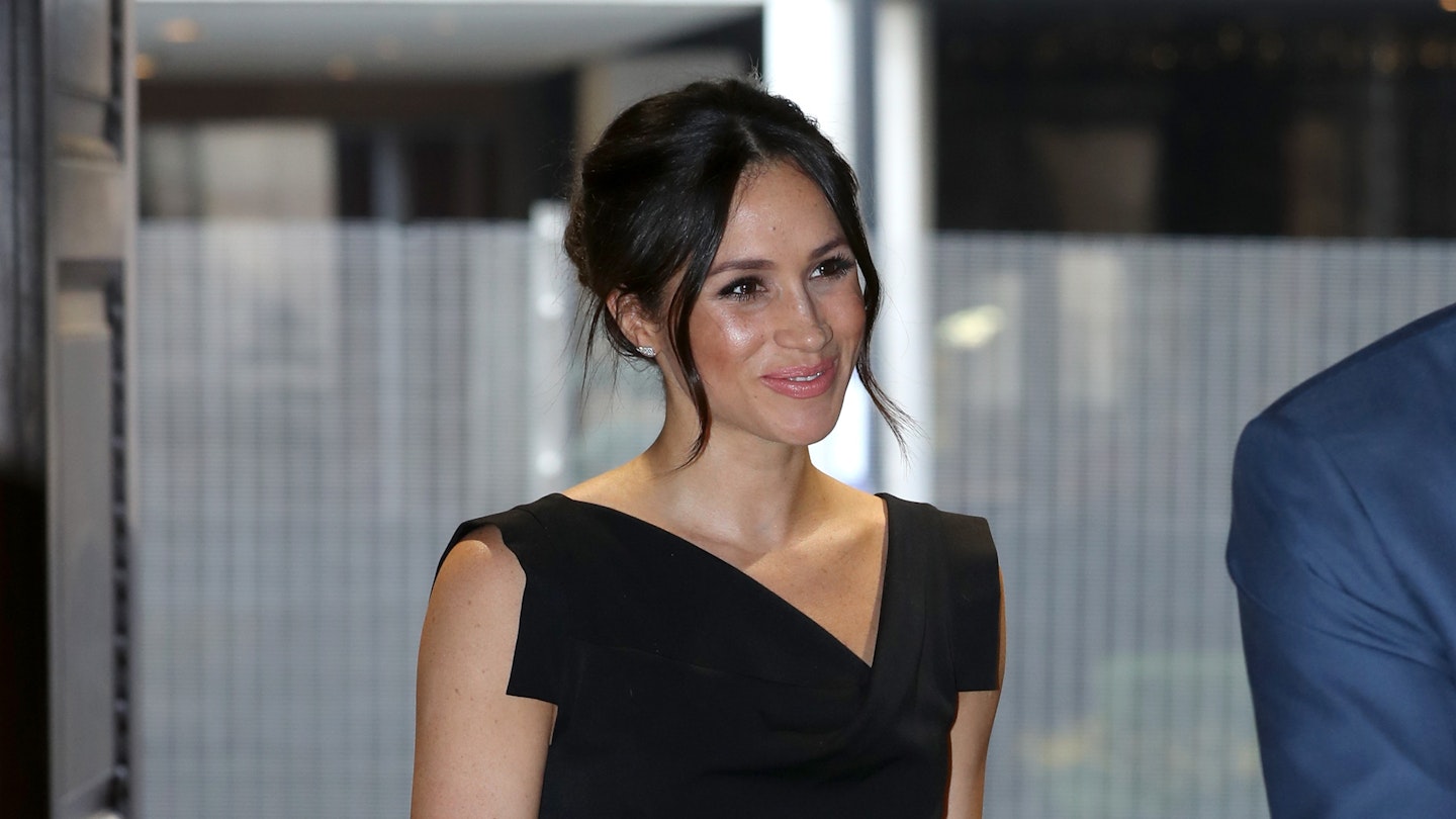 Meghan Markle Wears Jackie O Halo Dress - Grazia Meghan Markle Wears Jackie O Halo Dress - Grazia
