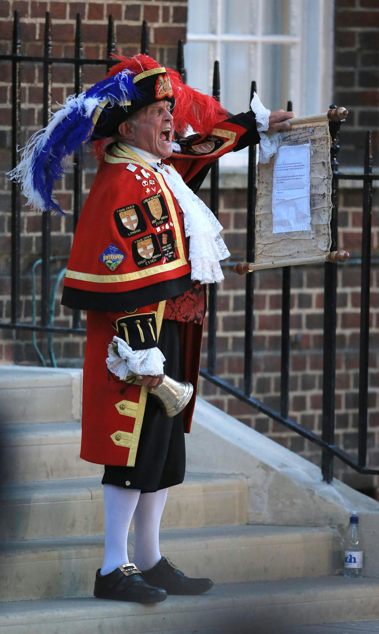 town crier royal baby