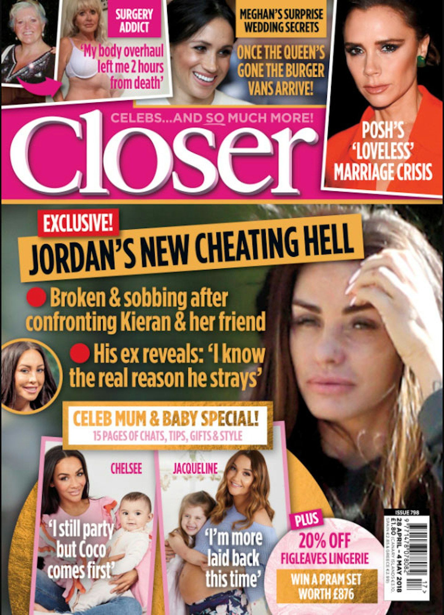 Closer magazine Katie Price cheating hell