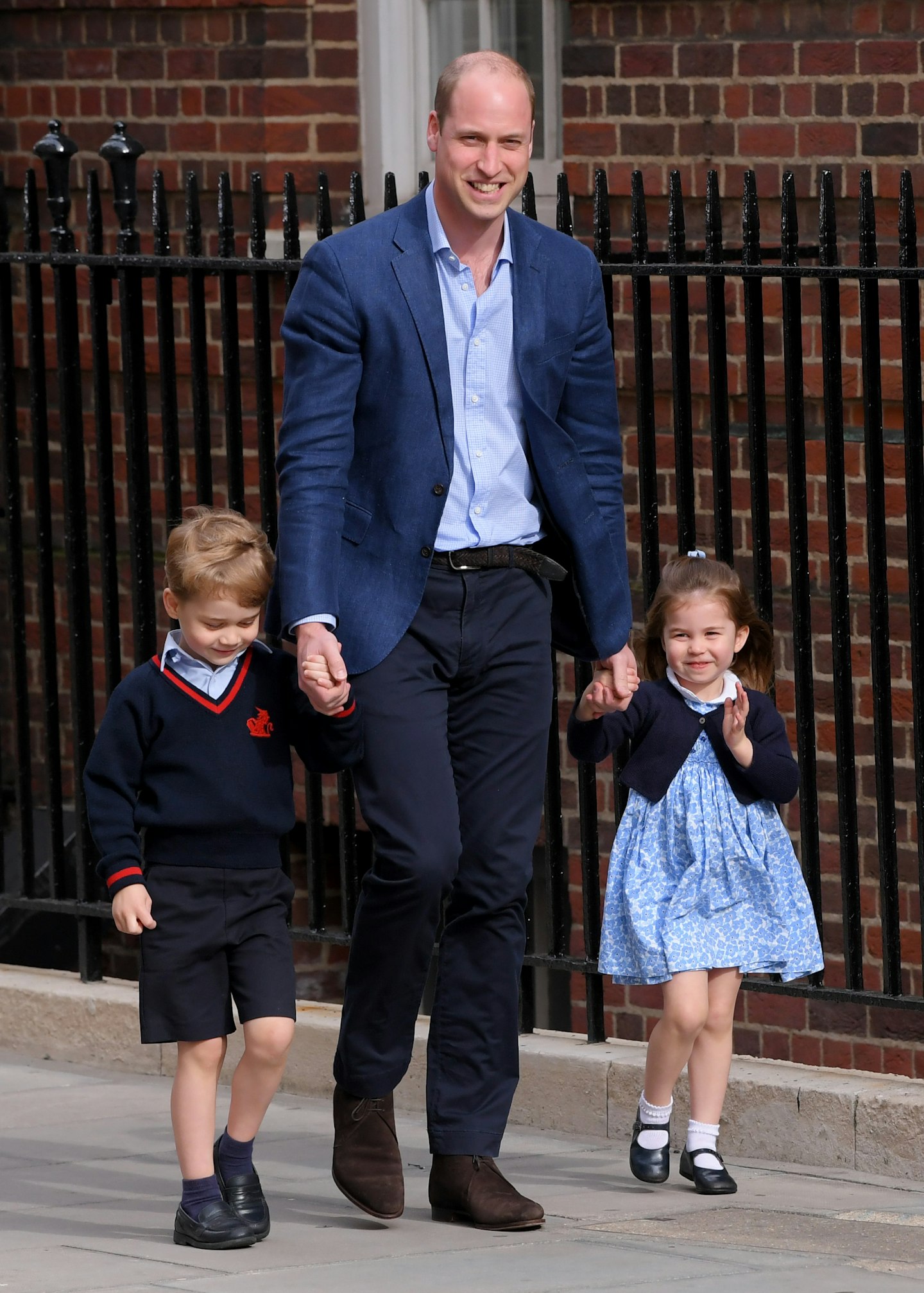 Prince William, Prince George and Princess Charlotte