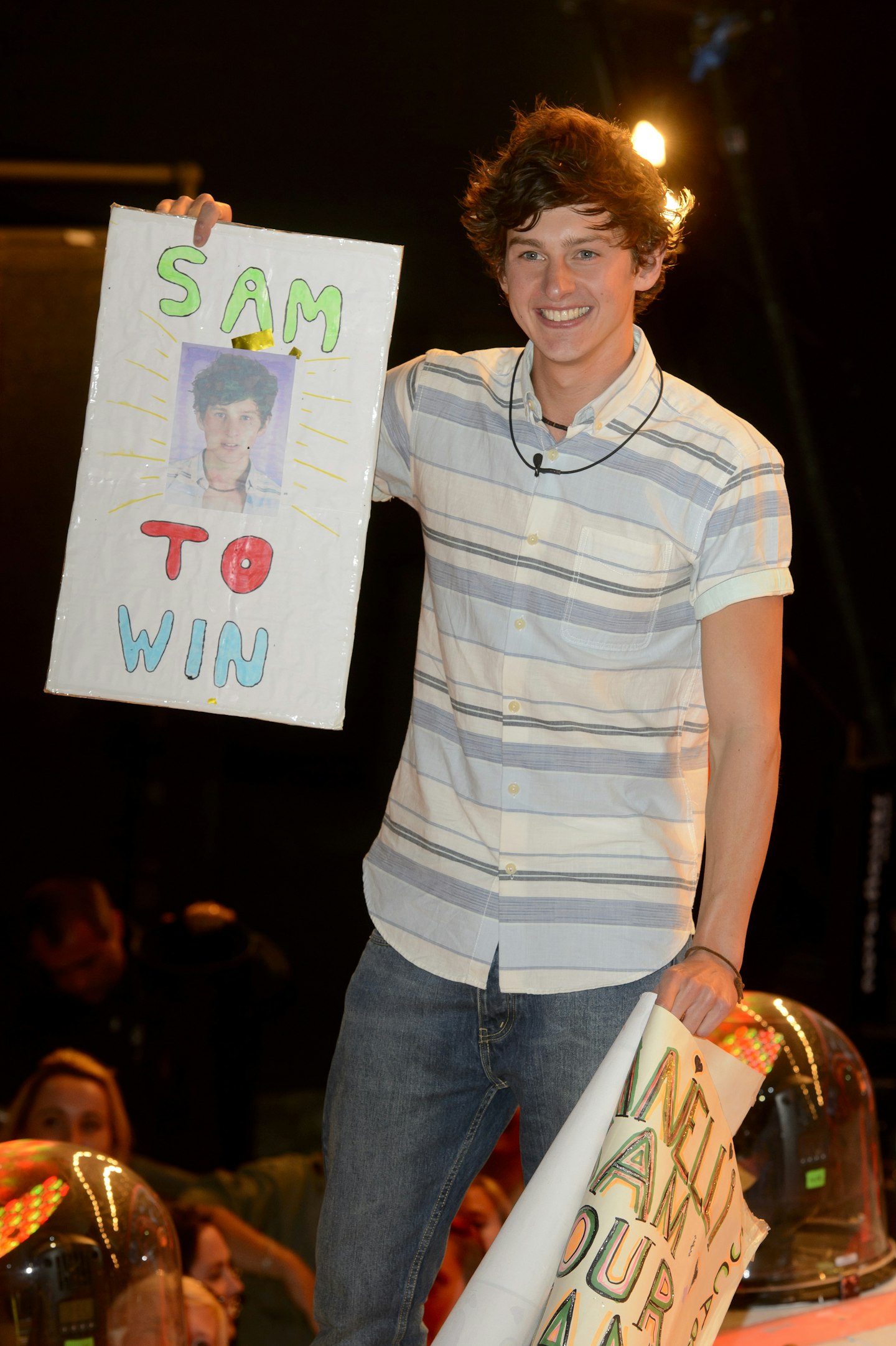 Sam Evans (winner Big Brother 14 - 2013) then
