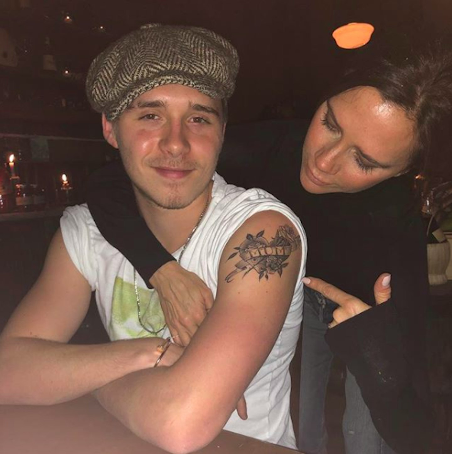 Brooklyn beckham Victoria beckham