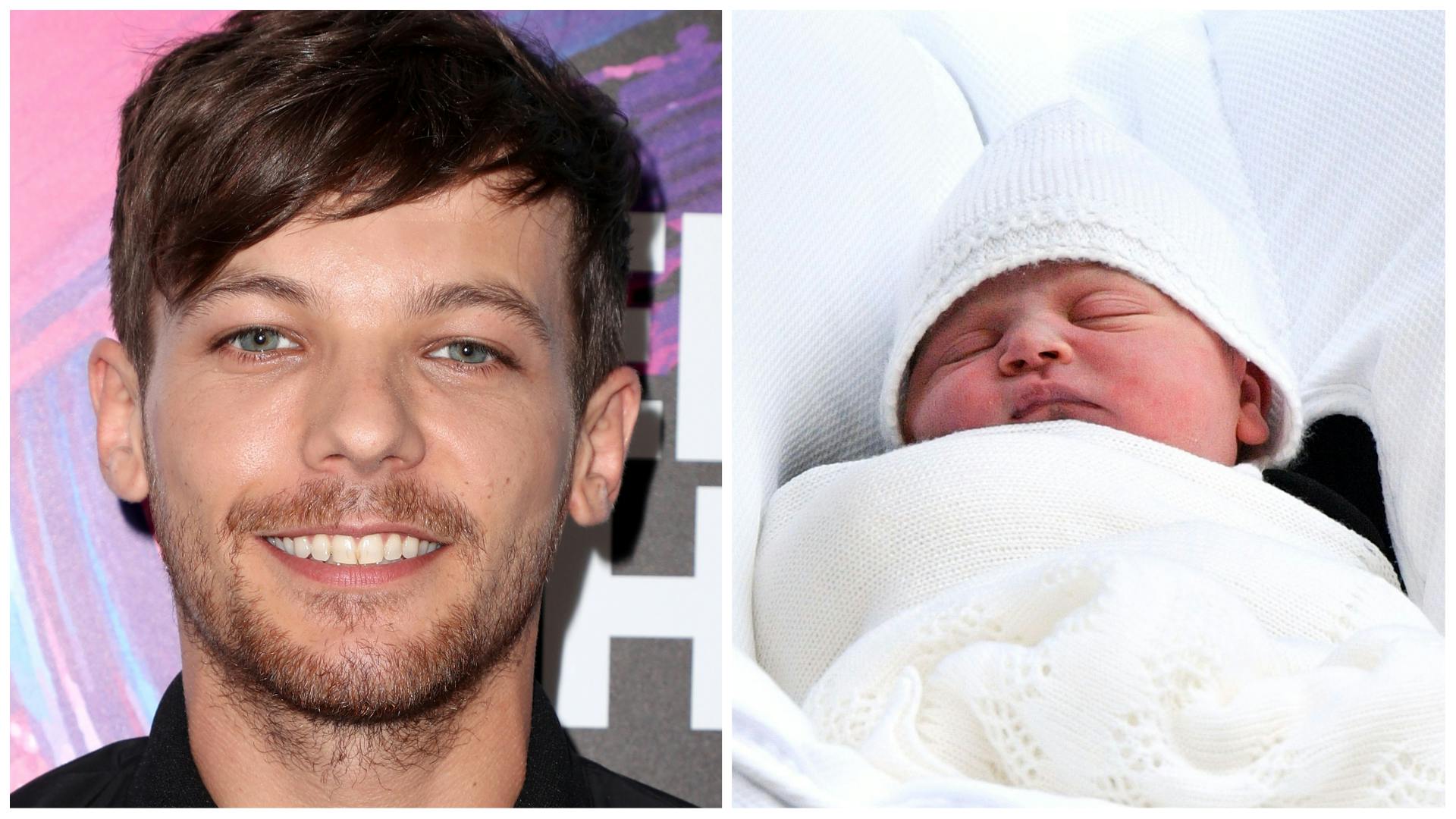 Louis Tomlinson reacts to the royal baby name in the most hilarious way