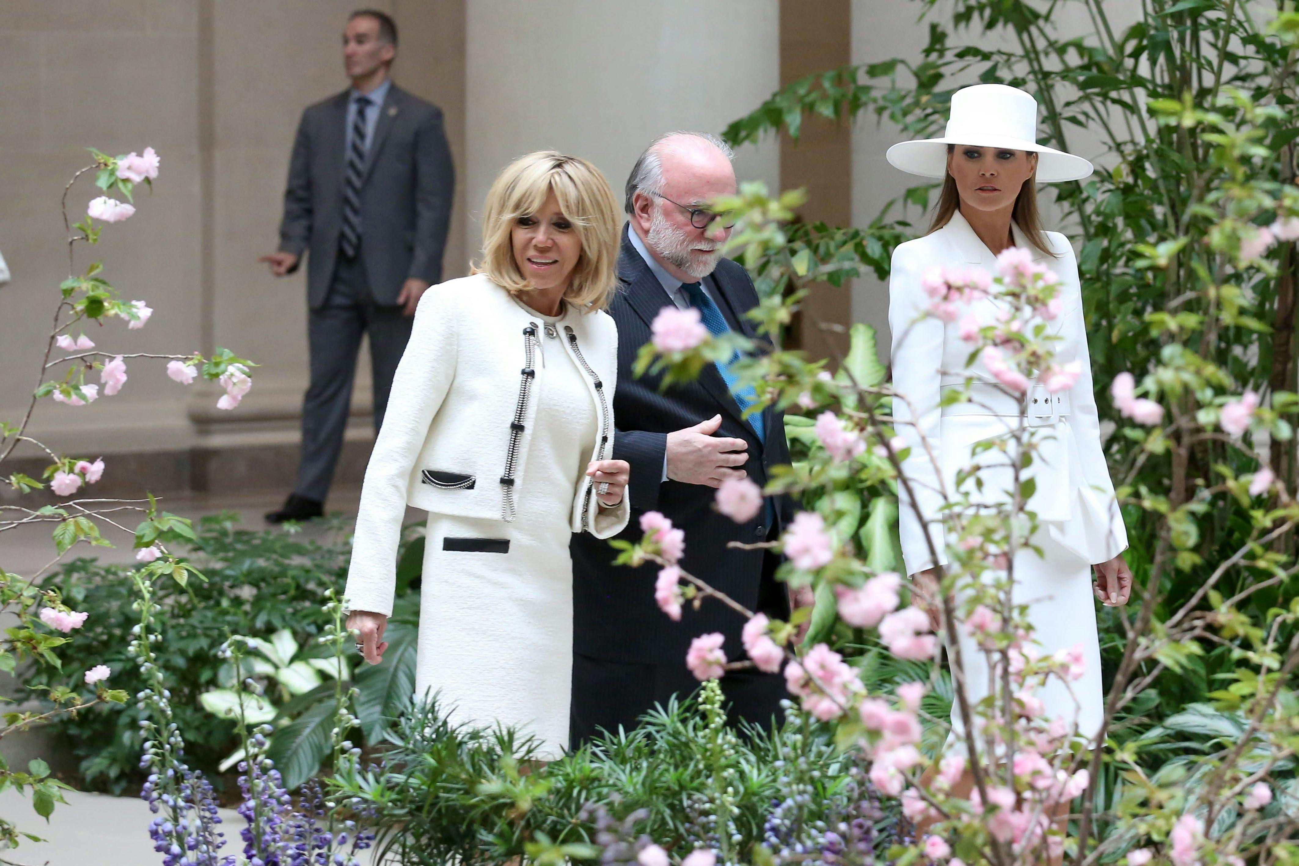 Brigitte Macron Talks About Melania Trump’s Restrictive Life Grazia(00)