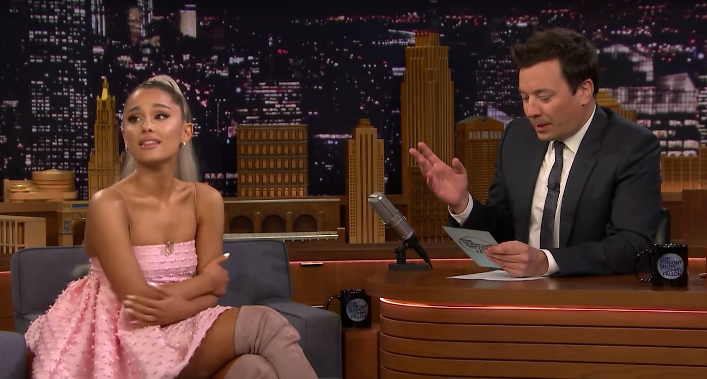 Ariana Grande on The Tonight Show with Jimmy Fallon