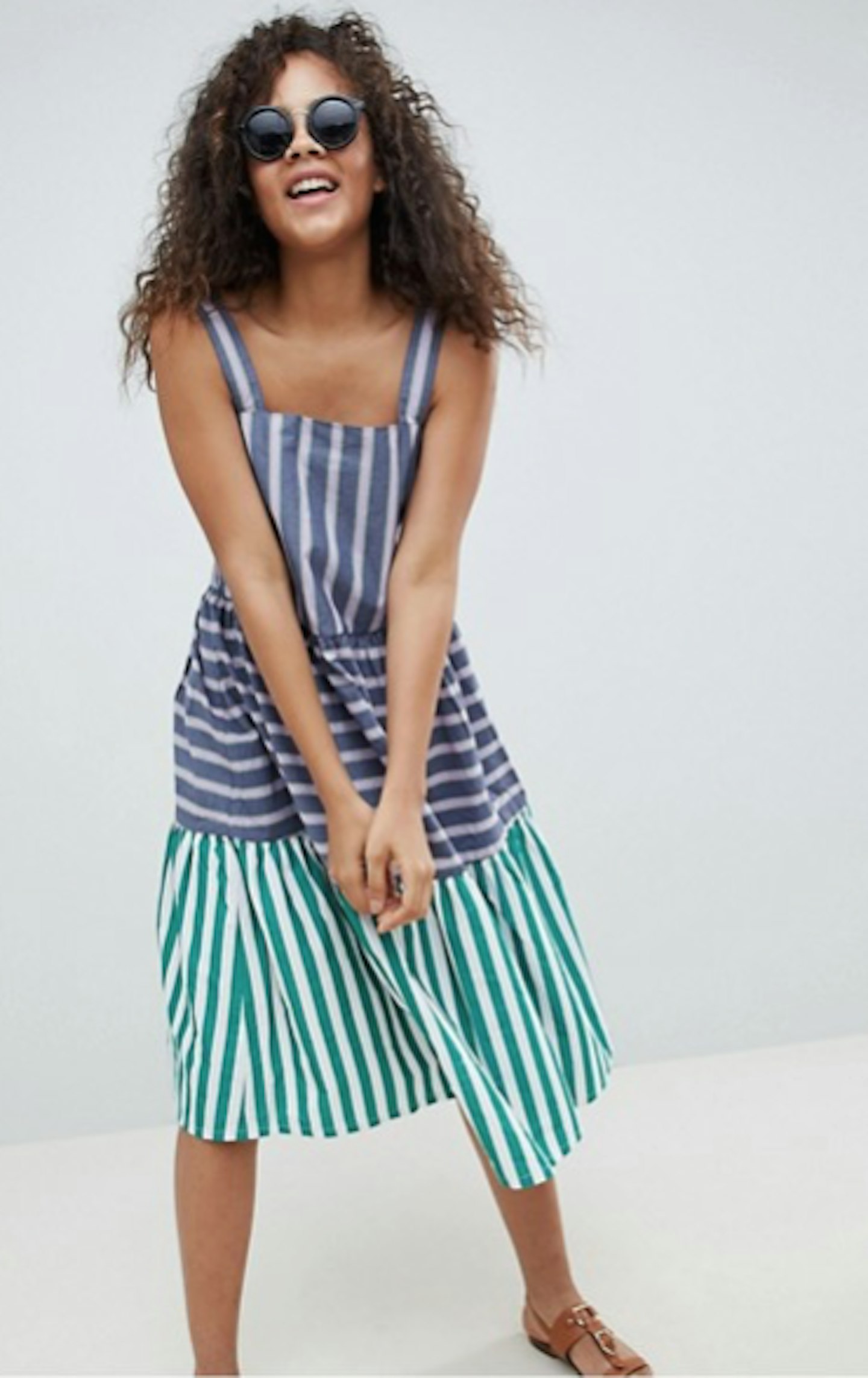 tall stripe dress maxi asos