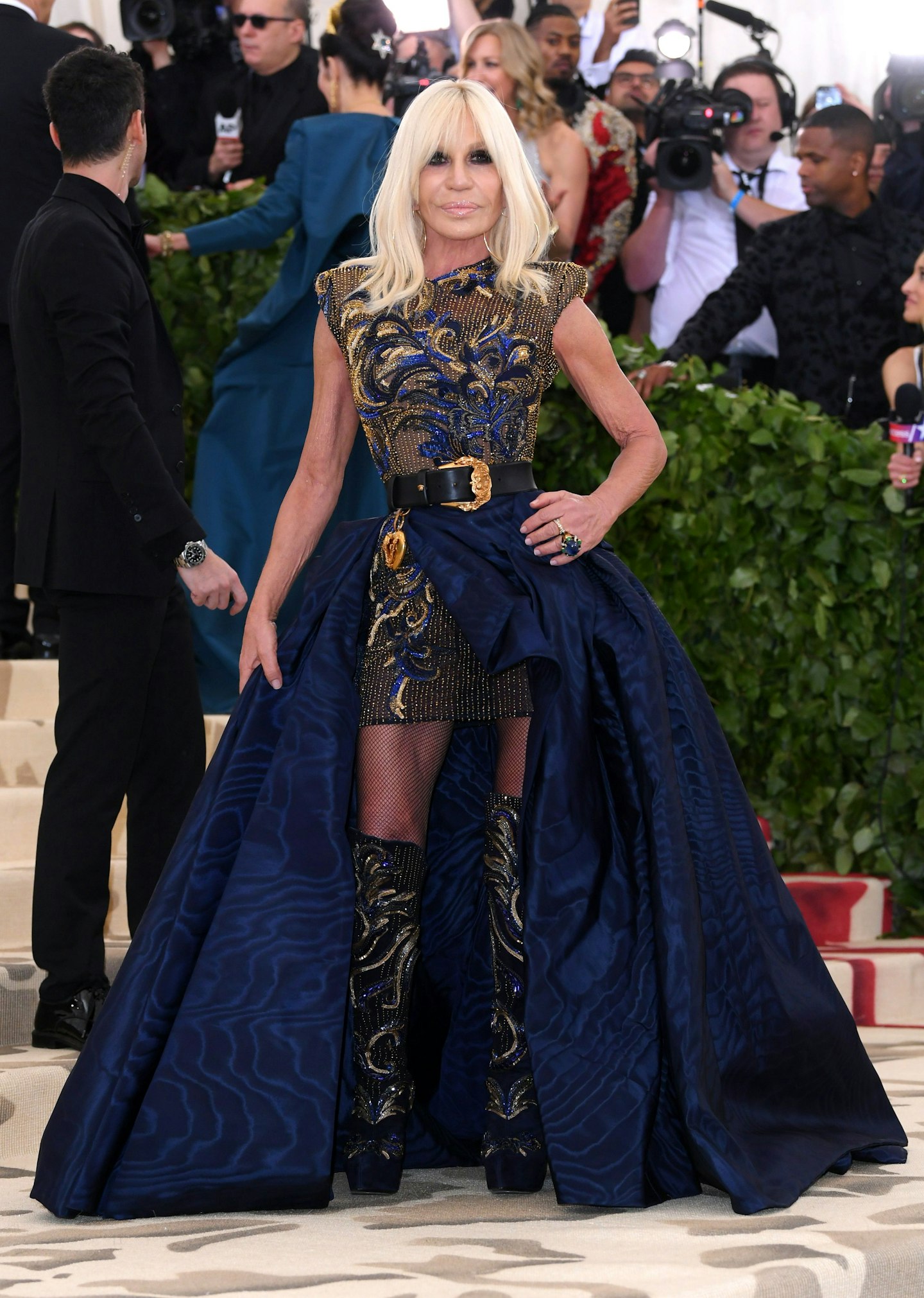 Donatella Versace thanks Cardi B for 'amazing birthday present' at Met Gala