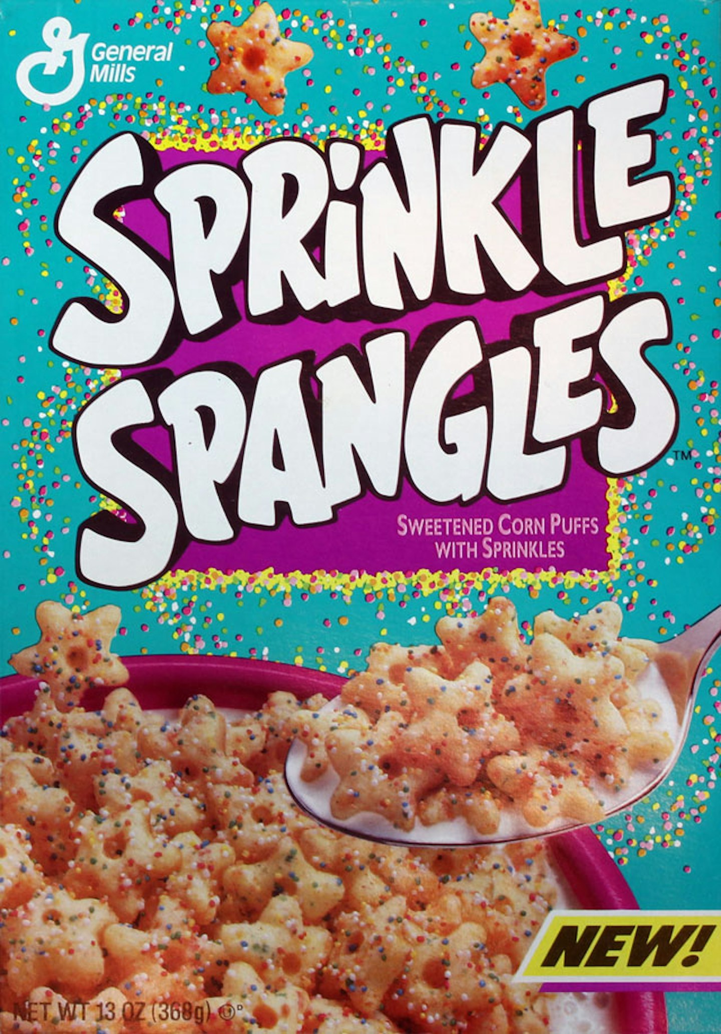 Discontinued cereals Sprinkle Spangles