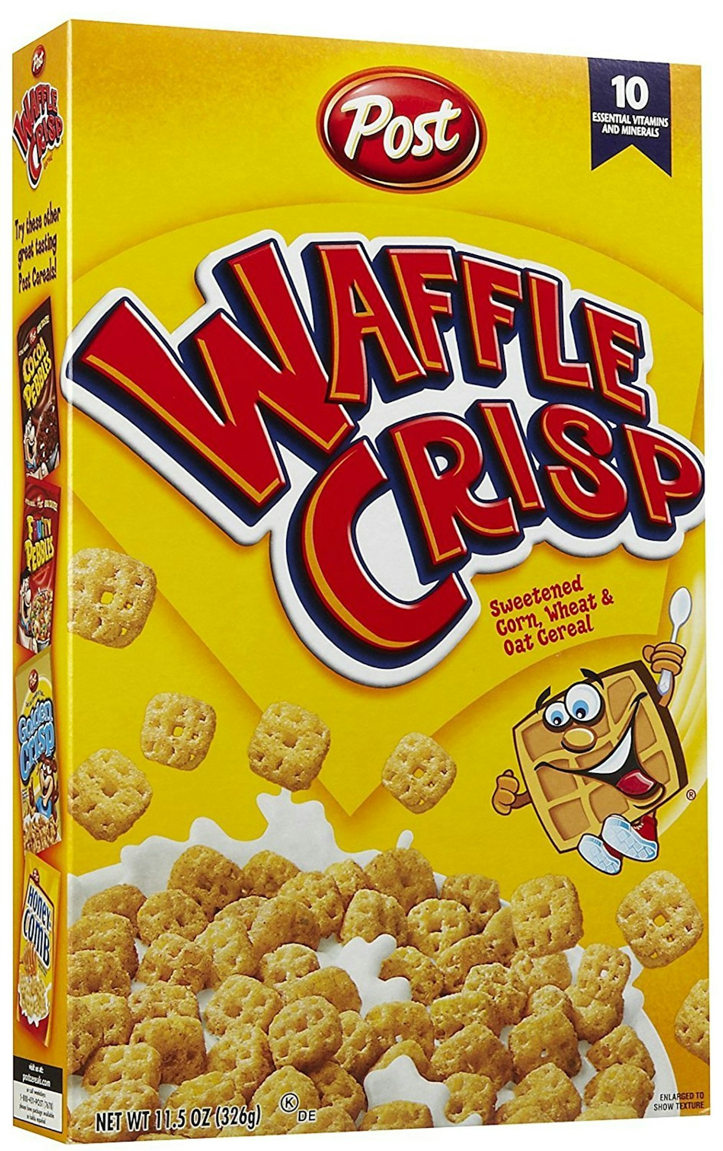 Discontinued cereals Waffle Crisp