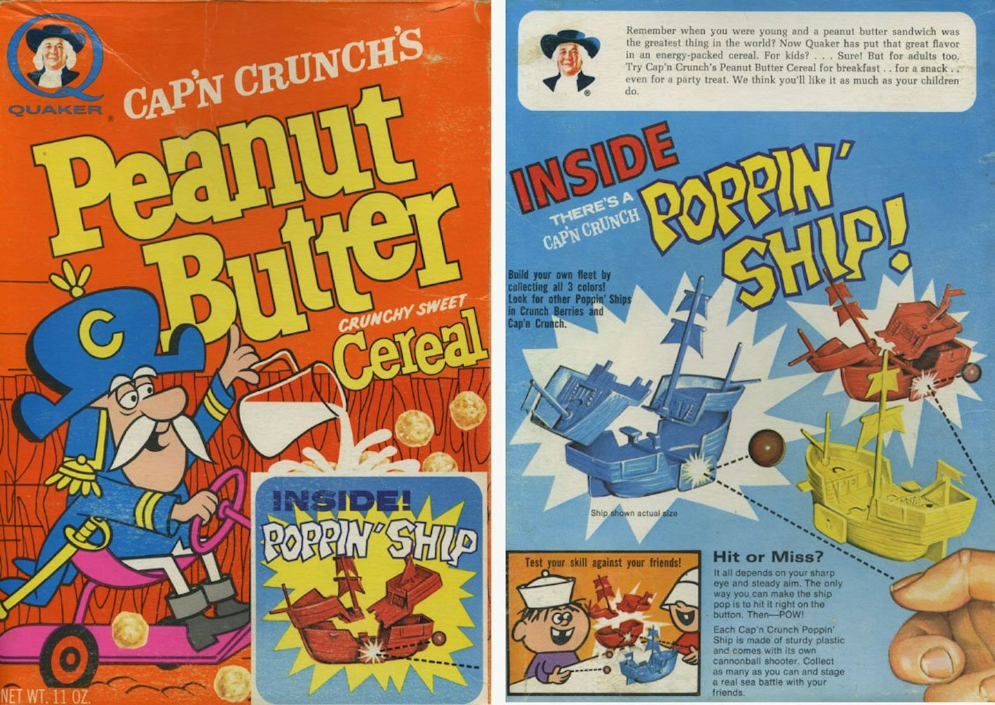 Discontinued cereals Cap'n Crunch