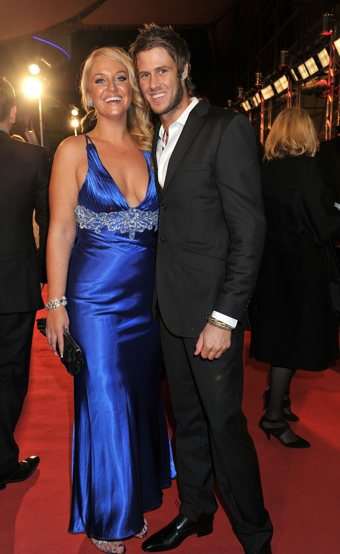 Josie Gibson and John James Parton