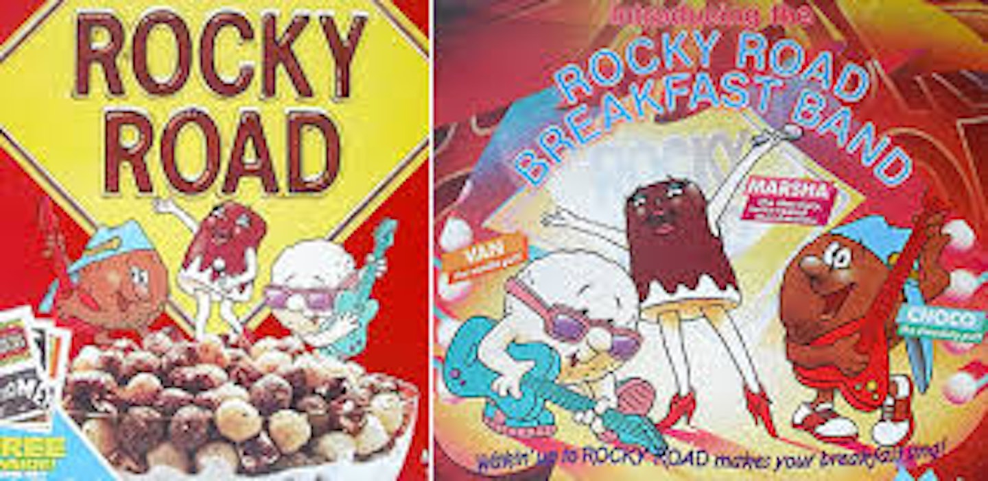 Discontinued cereals Rocky Road