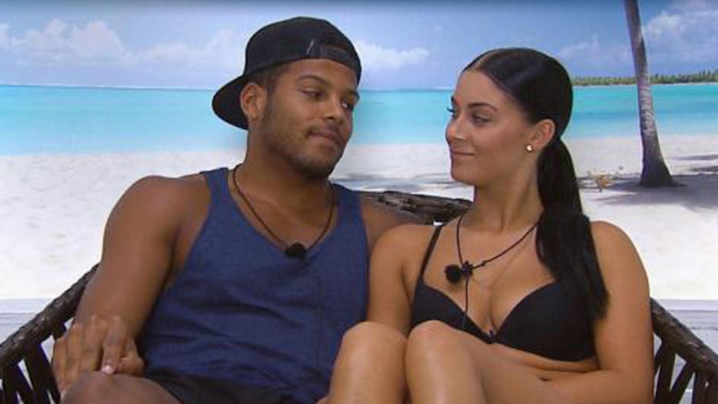 Luis Morrison and Cally Jane Beech - Love Island series 1 (2015) then