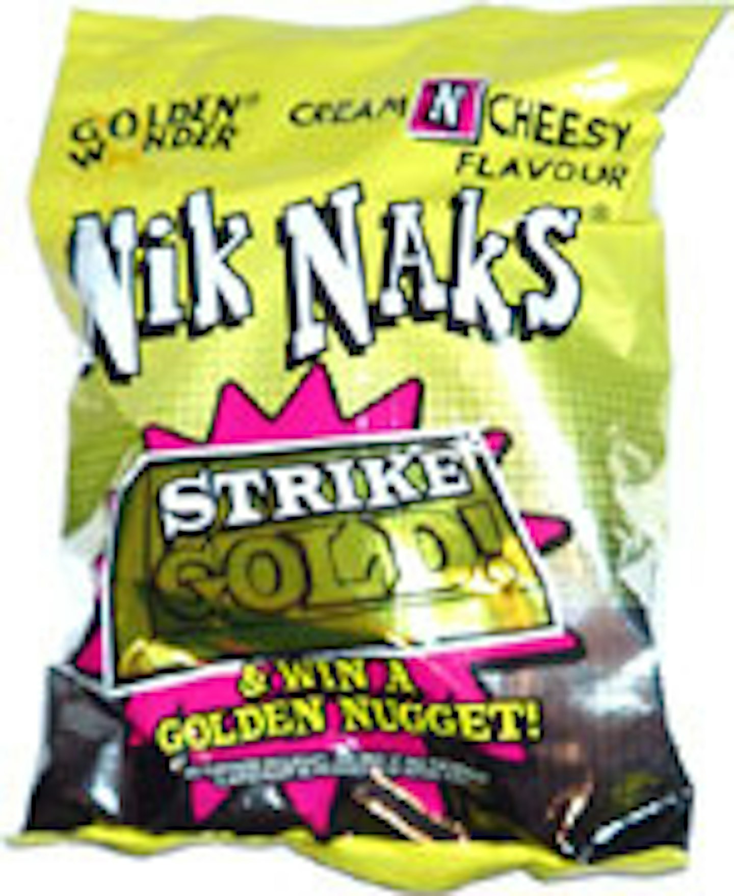 Discontinued crisps Nik Naks Cream N Cheesy