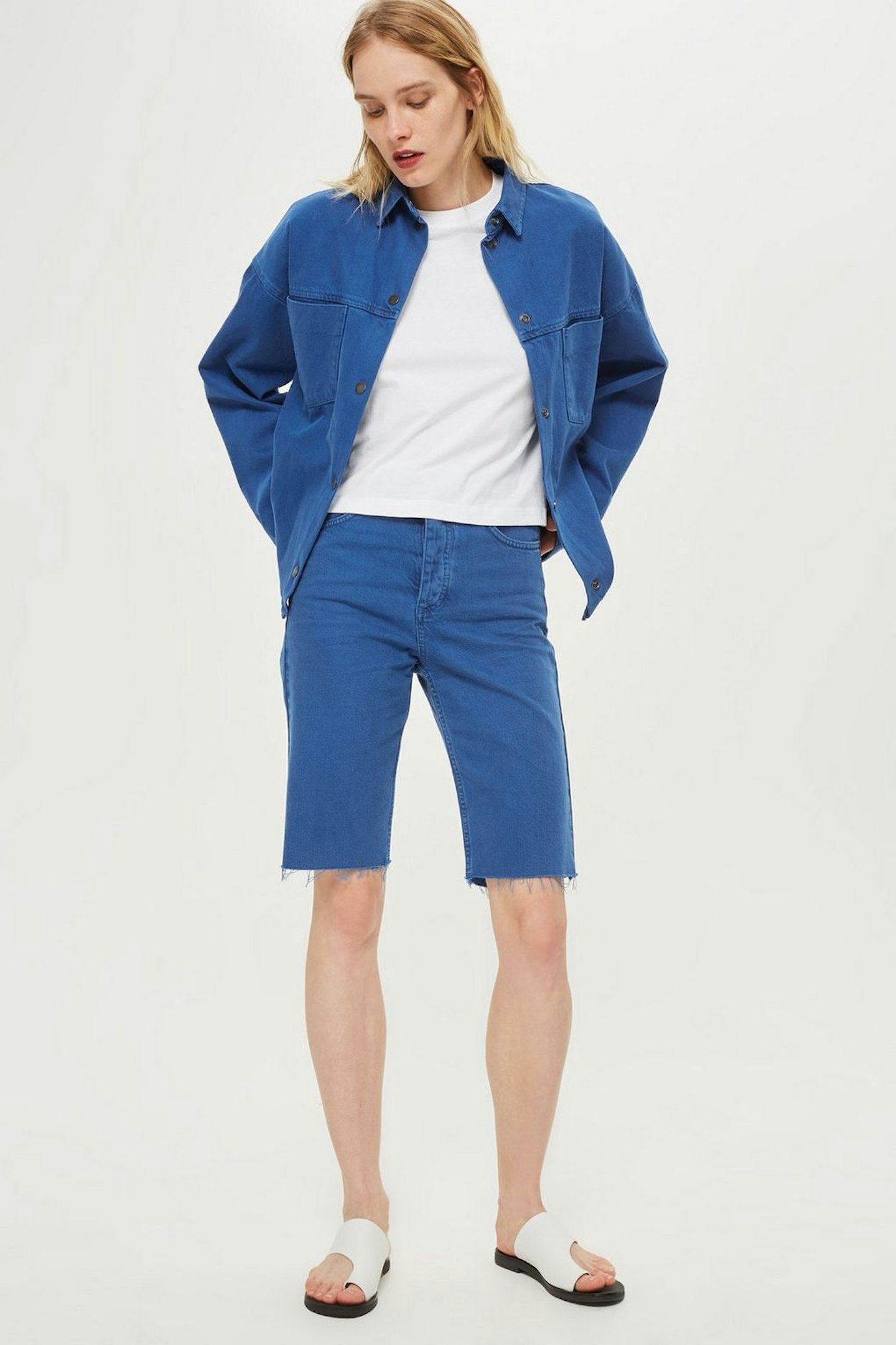 knee length bermuda shorts ss18