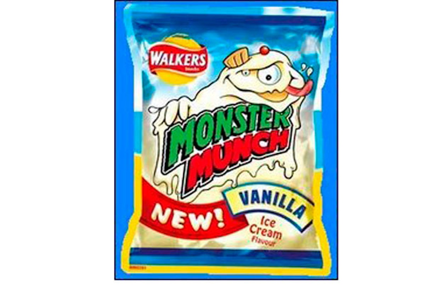 Discontinued crisps Monster Munch Vanilla