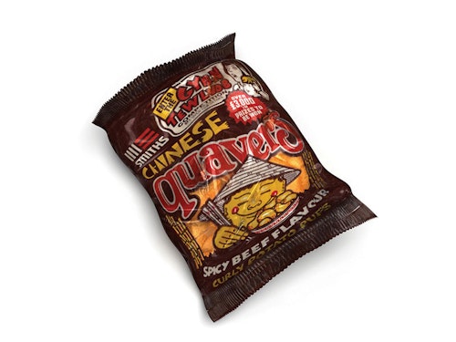 Discontinued crisps Chinese Quavers