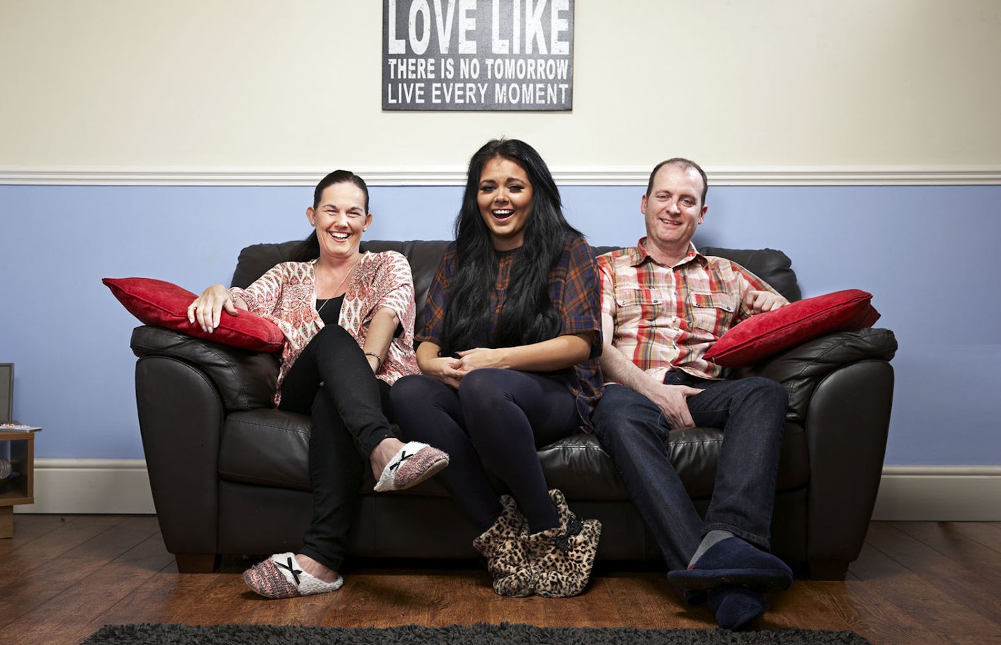 The Moffatt family on Gogglebox