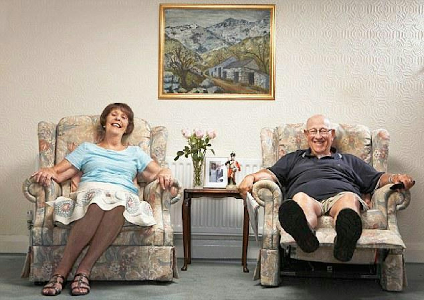 June and Leon on Gogglebox