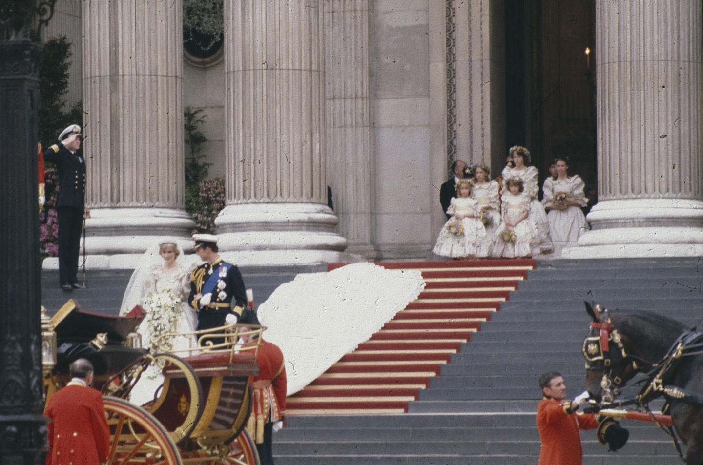 Grazia: Royal Wedding Bridesmaids prince charles princess diana spencer