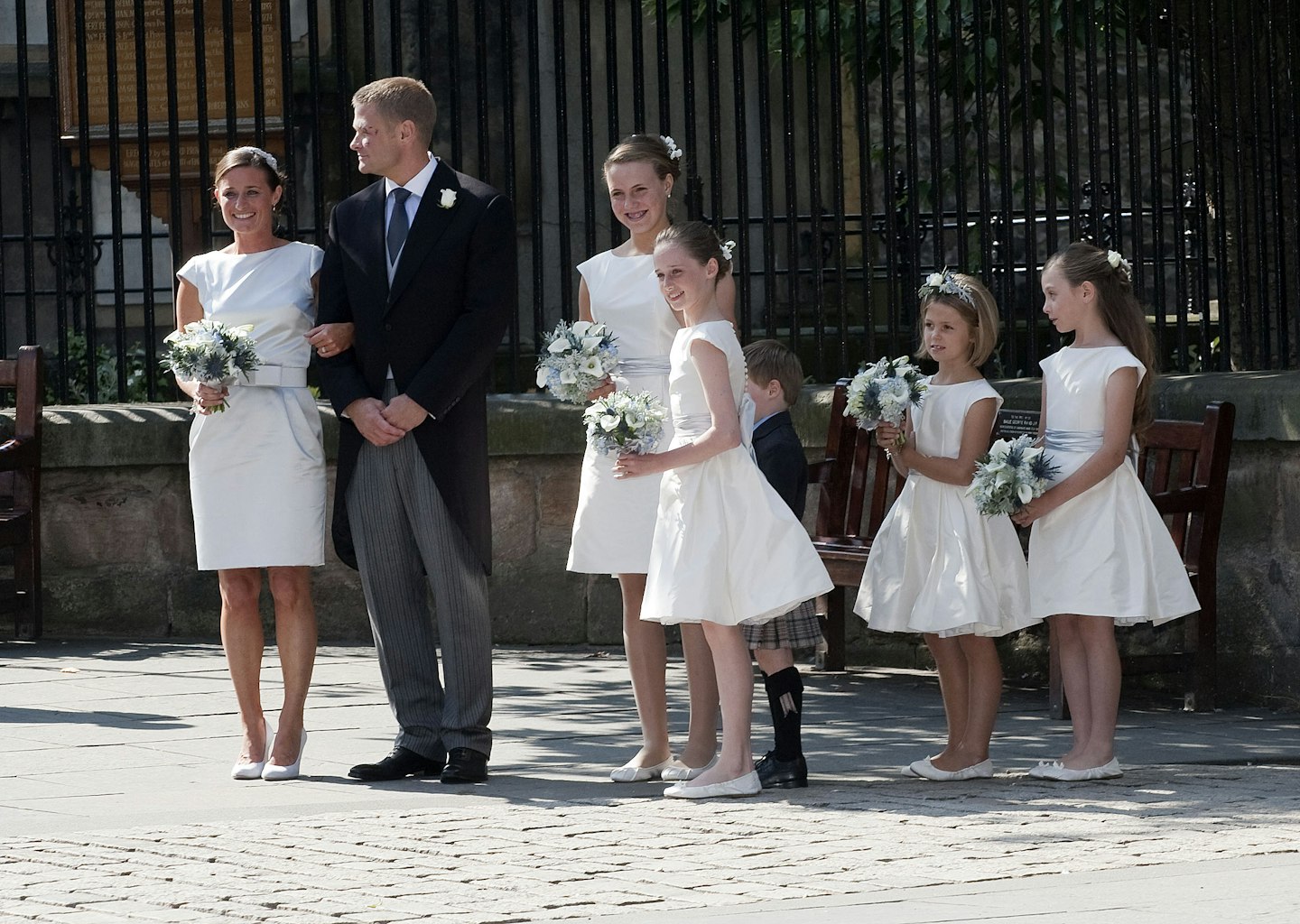 Grazia: Royal Wedding Bridesmaids Zara Phillips Mike tindal