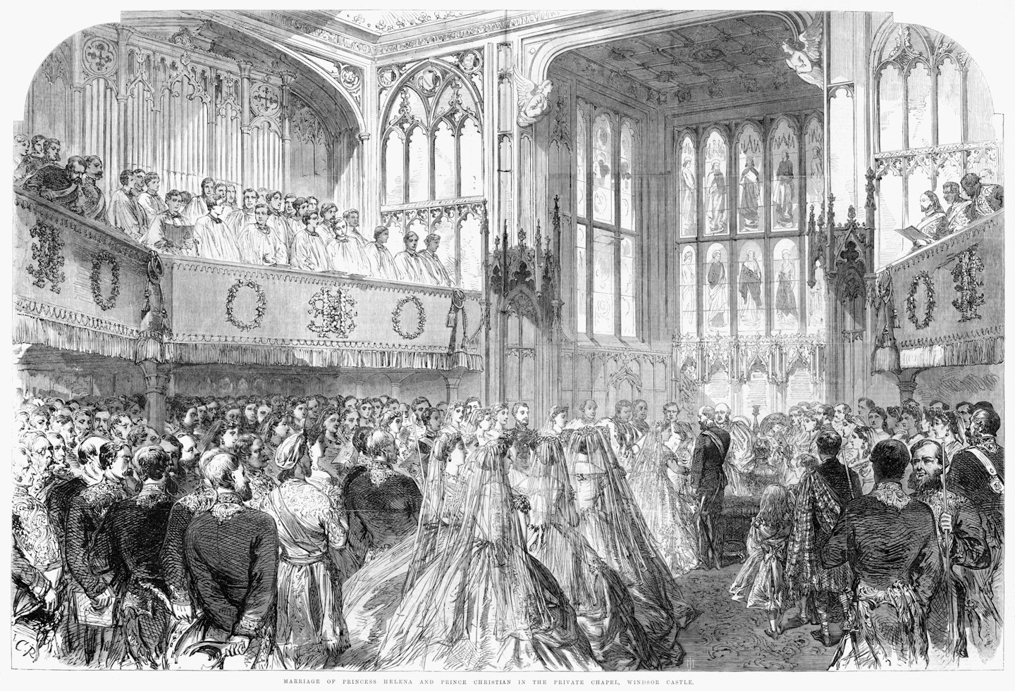 princess helena queen victoria wedding