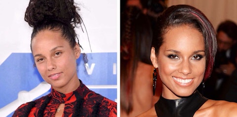 21 Celebrities Without Makeup Before And After - Grazia