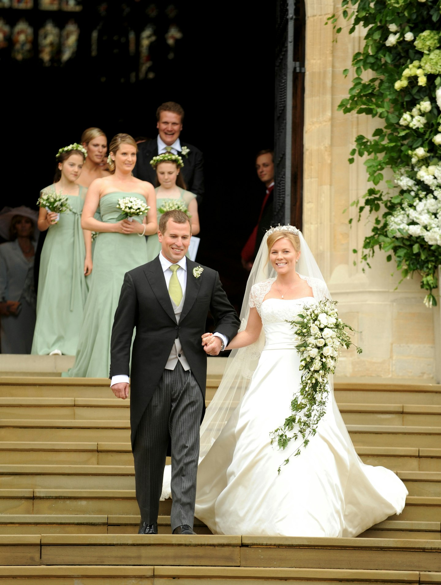 Grazia: Royal Wedding Bridesmaids Peter Phillips autumn kelly