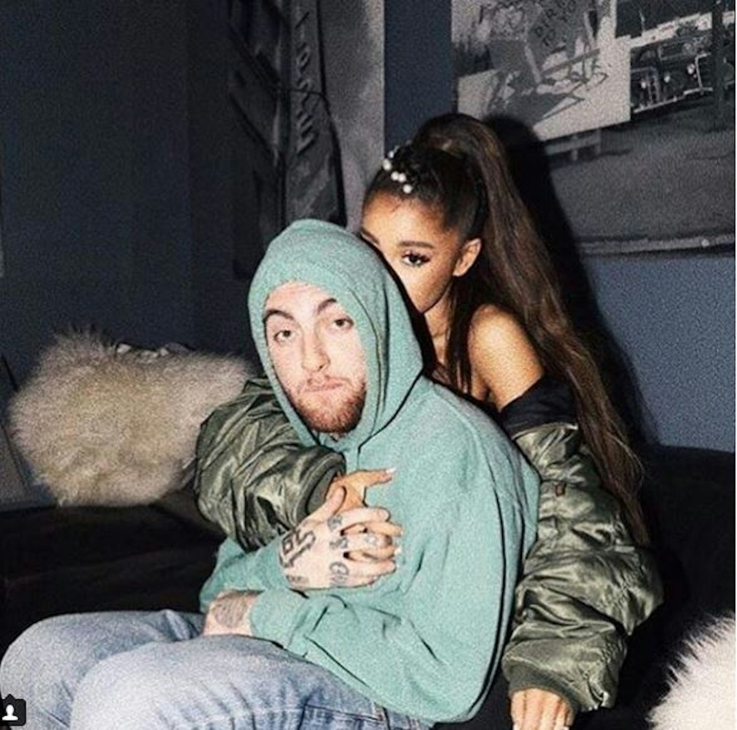 Mac Miller and Ariana Grande