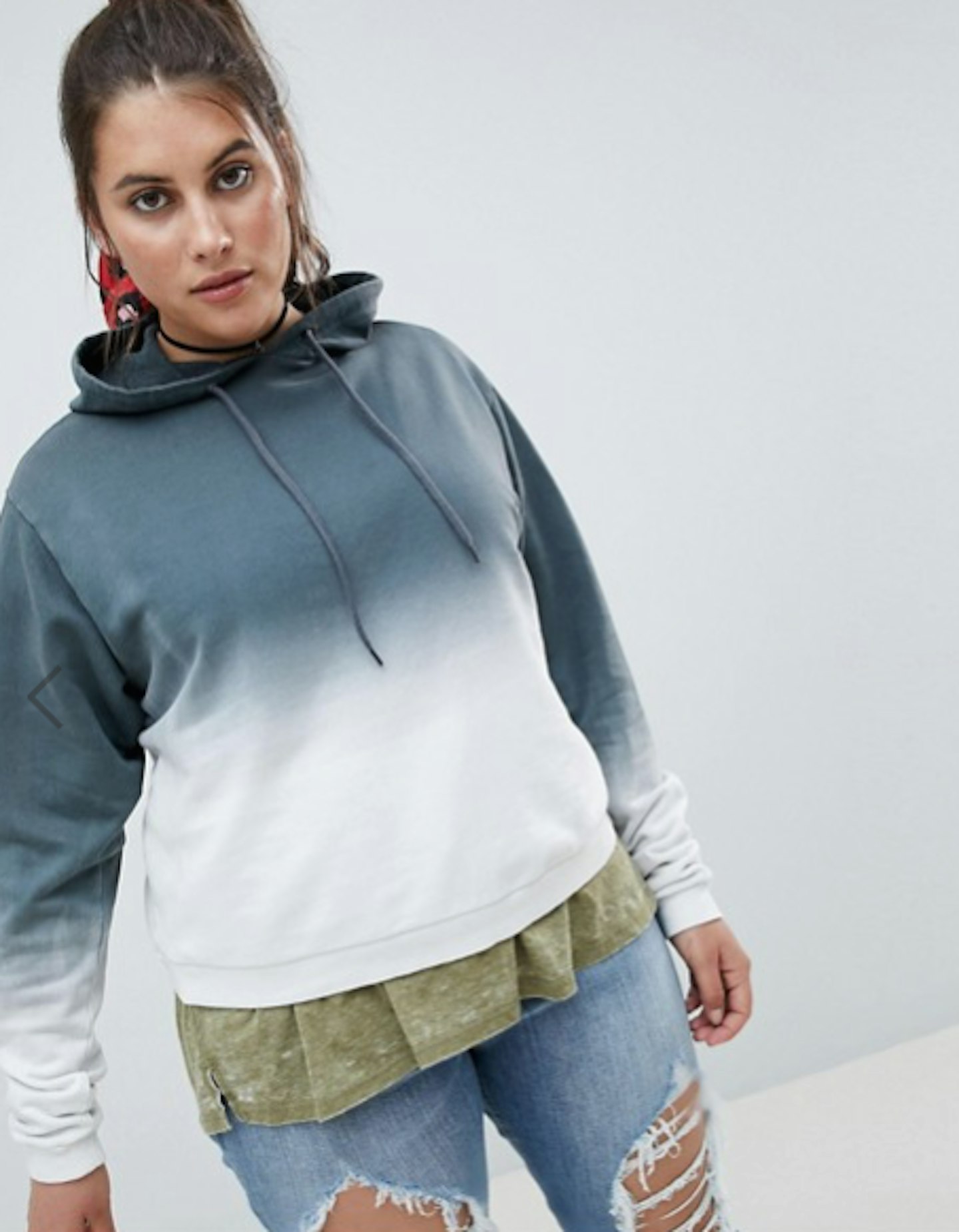 ombre hoodie