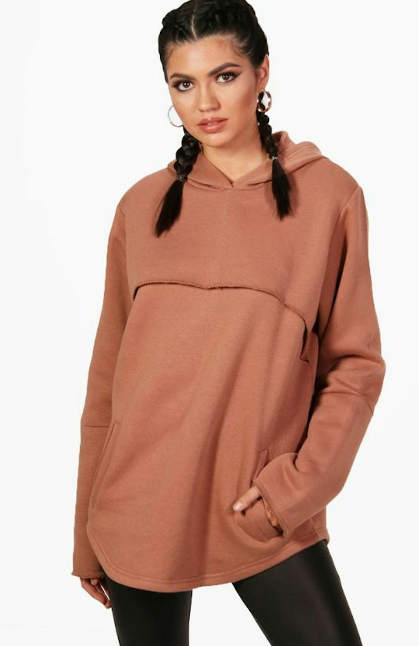 hoodie beige