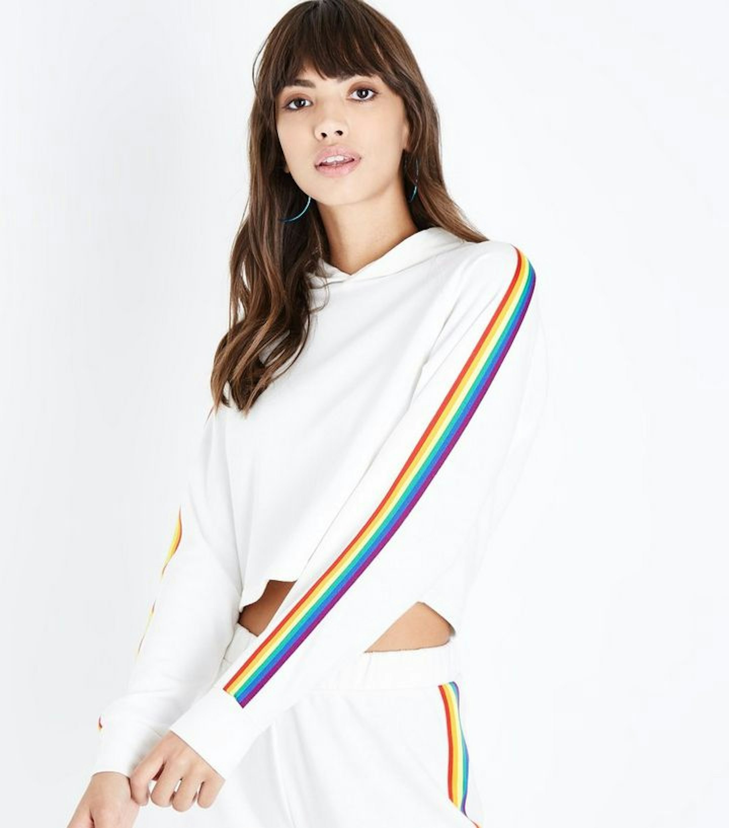 rainbow jumper hoodie
