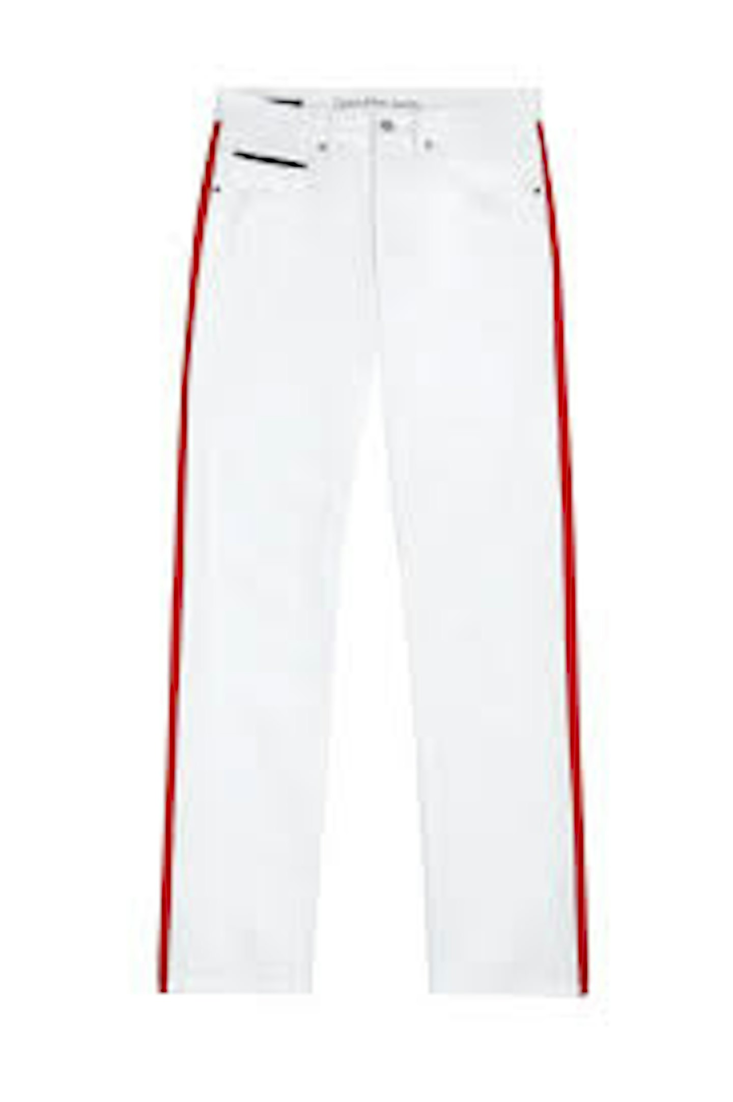 what to wear to work calvin klein white trousers
