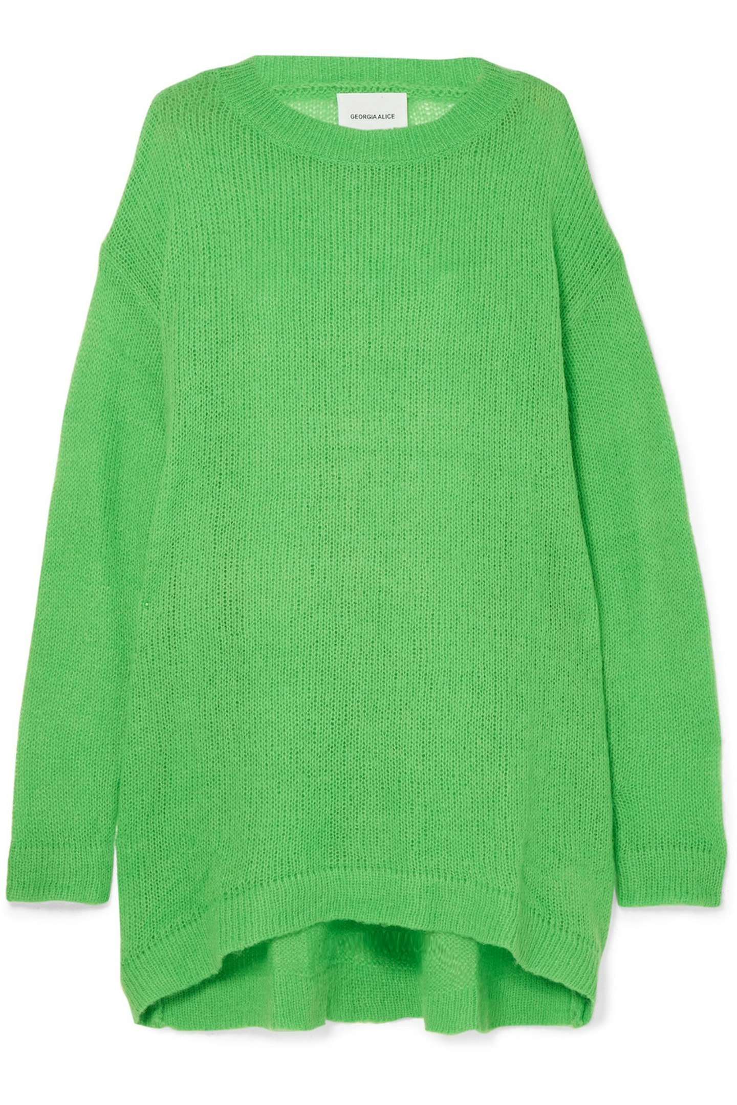 what to wear to work green jumper