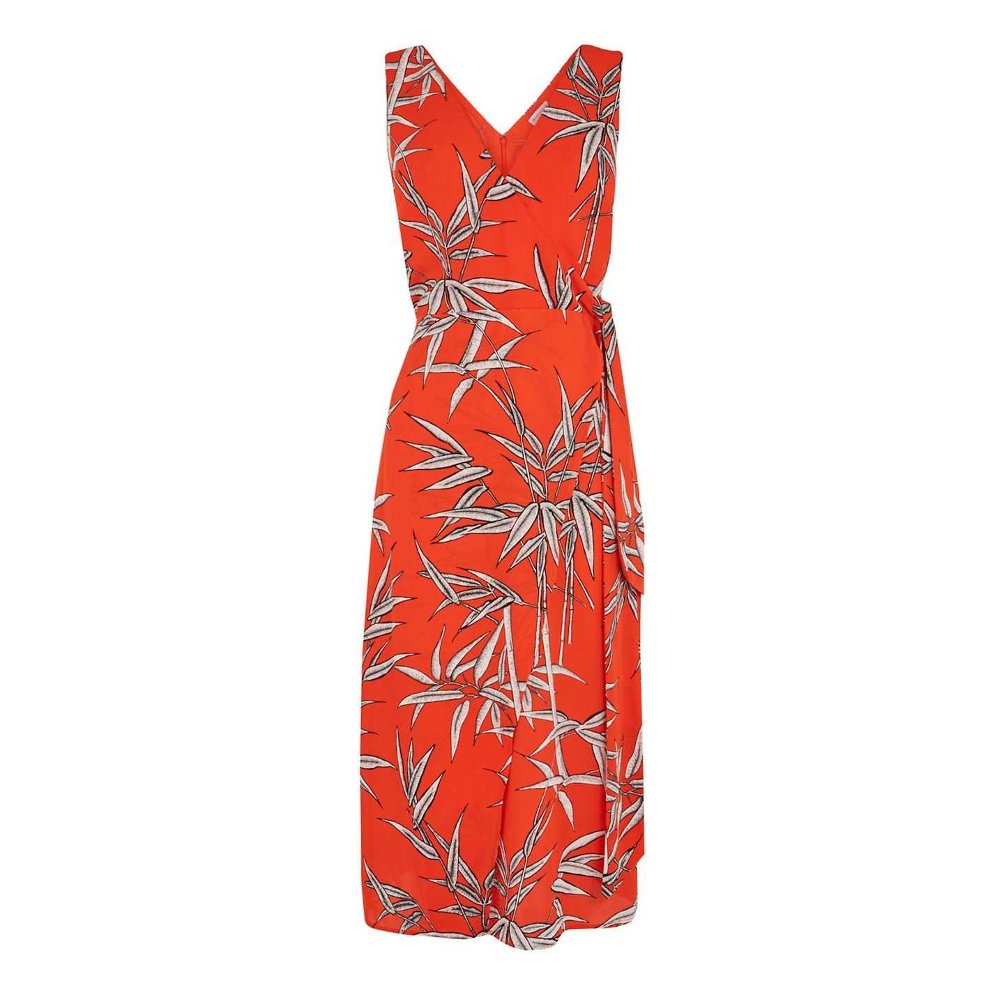 what to wear to work red warehouse floral dress
