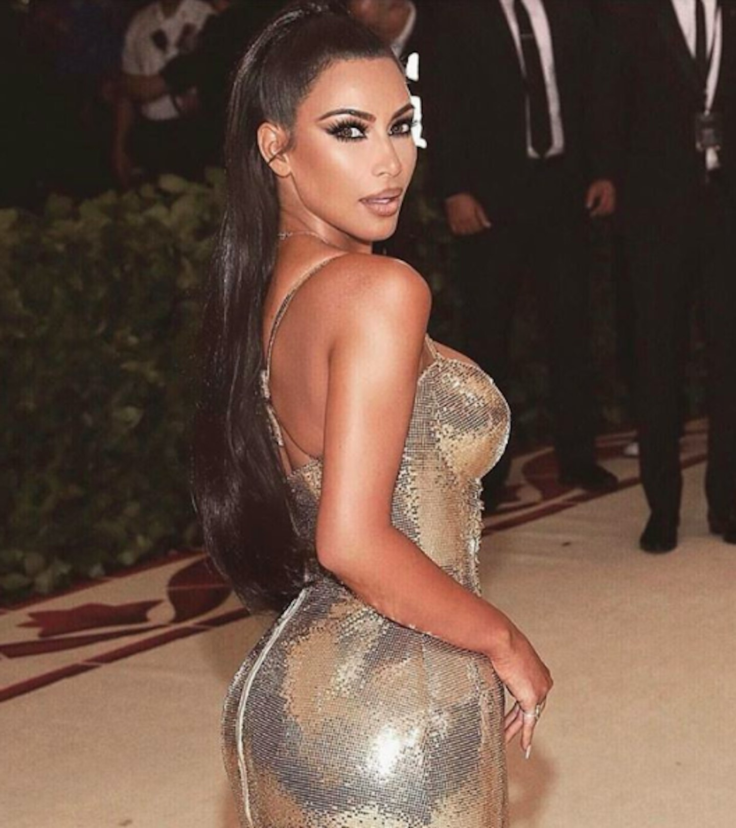 Kim Kardashian bum job
