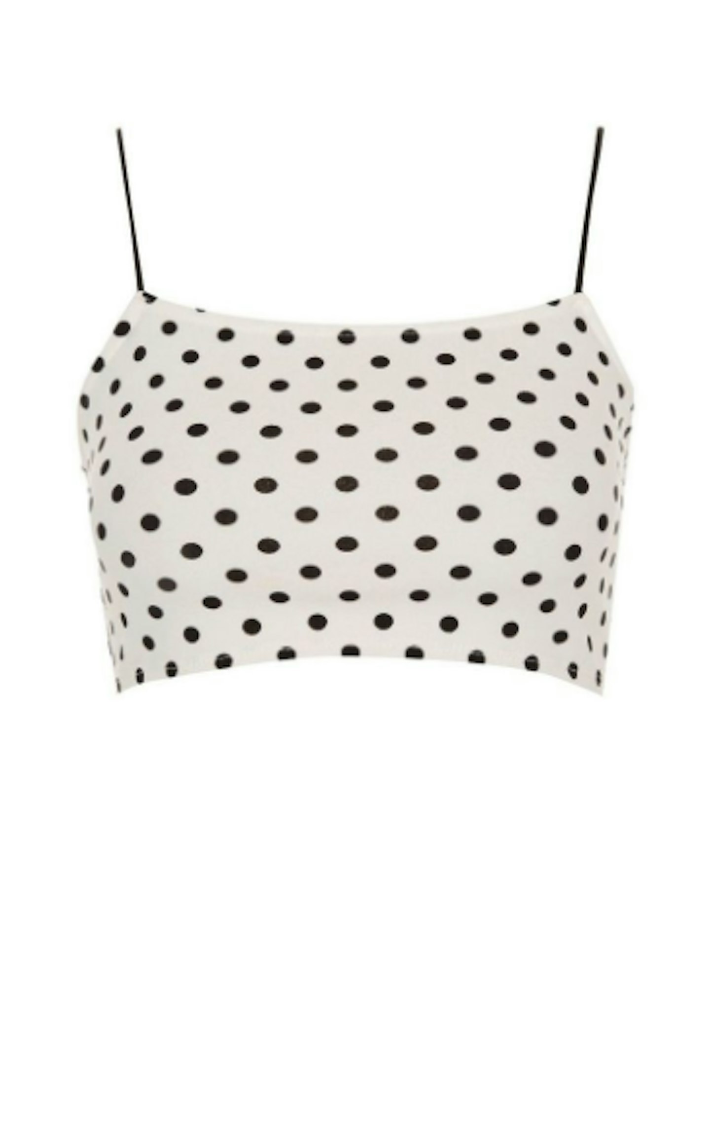 Polka dot bralet