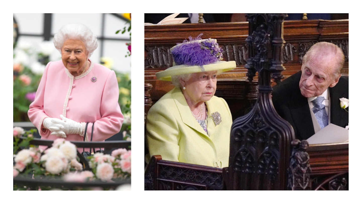 Queen Elizabeth II Royal Wedding chelsea flower show