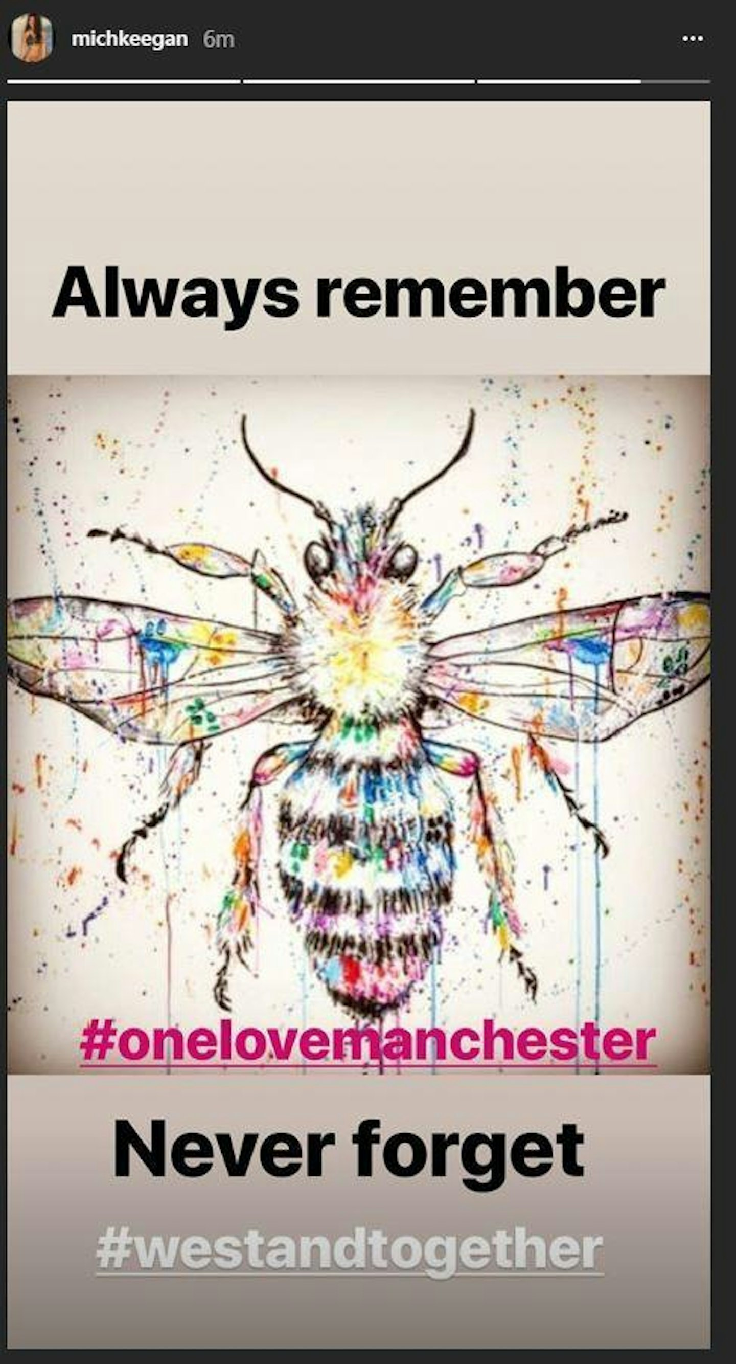 Celebrities pay tribute one year on from Manchester Arena terror attack