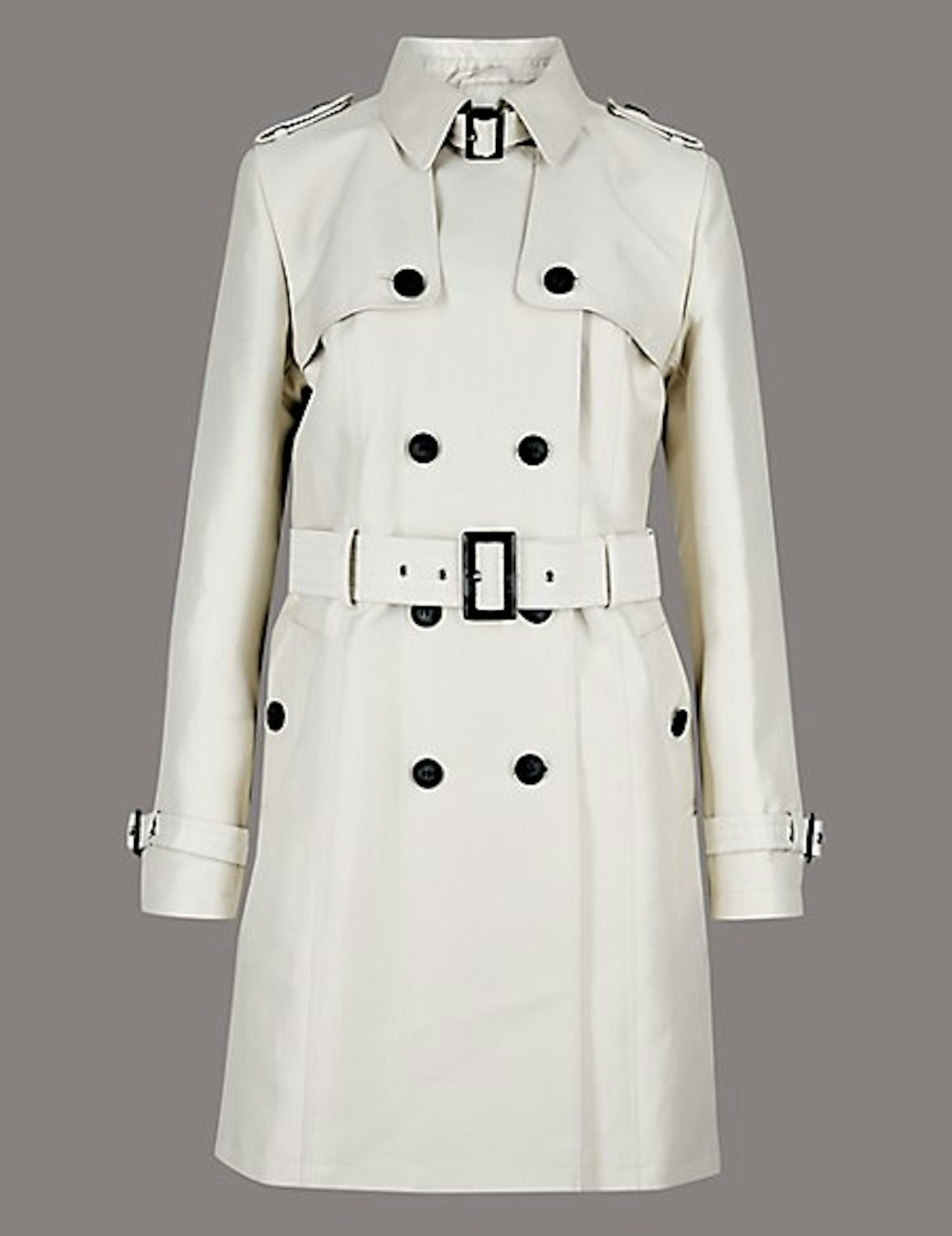 Grazia: luxe highstreet marks and spencer trench