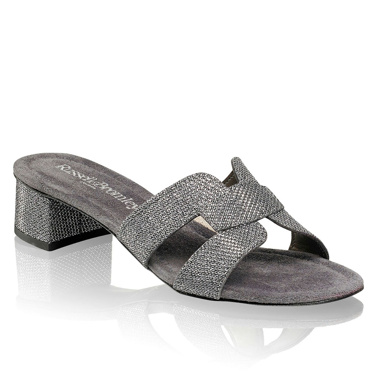 Grazia: luxe highstreet russell and bromley mule