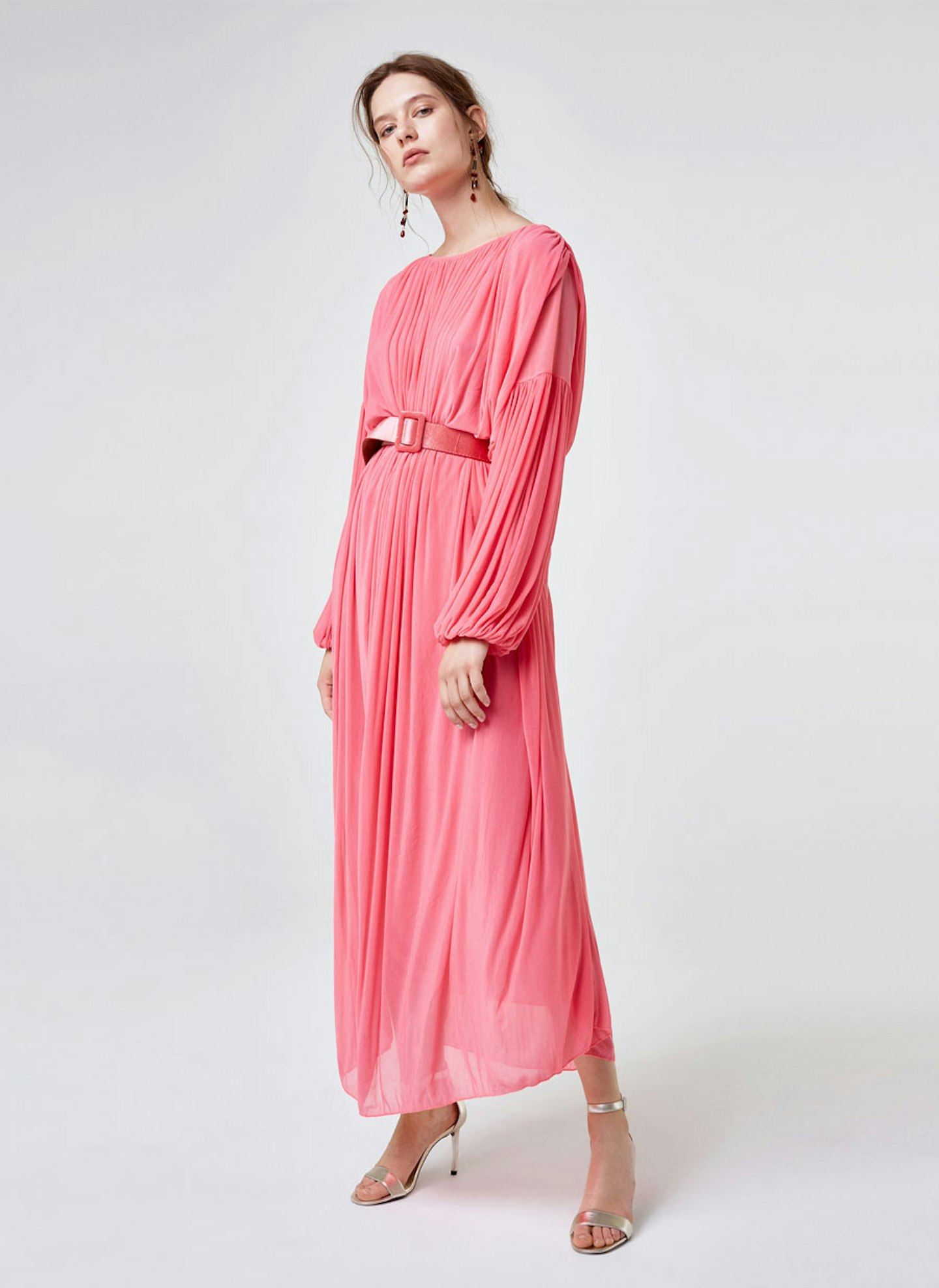 Grazia: luxe highstreet Uterque dress