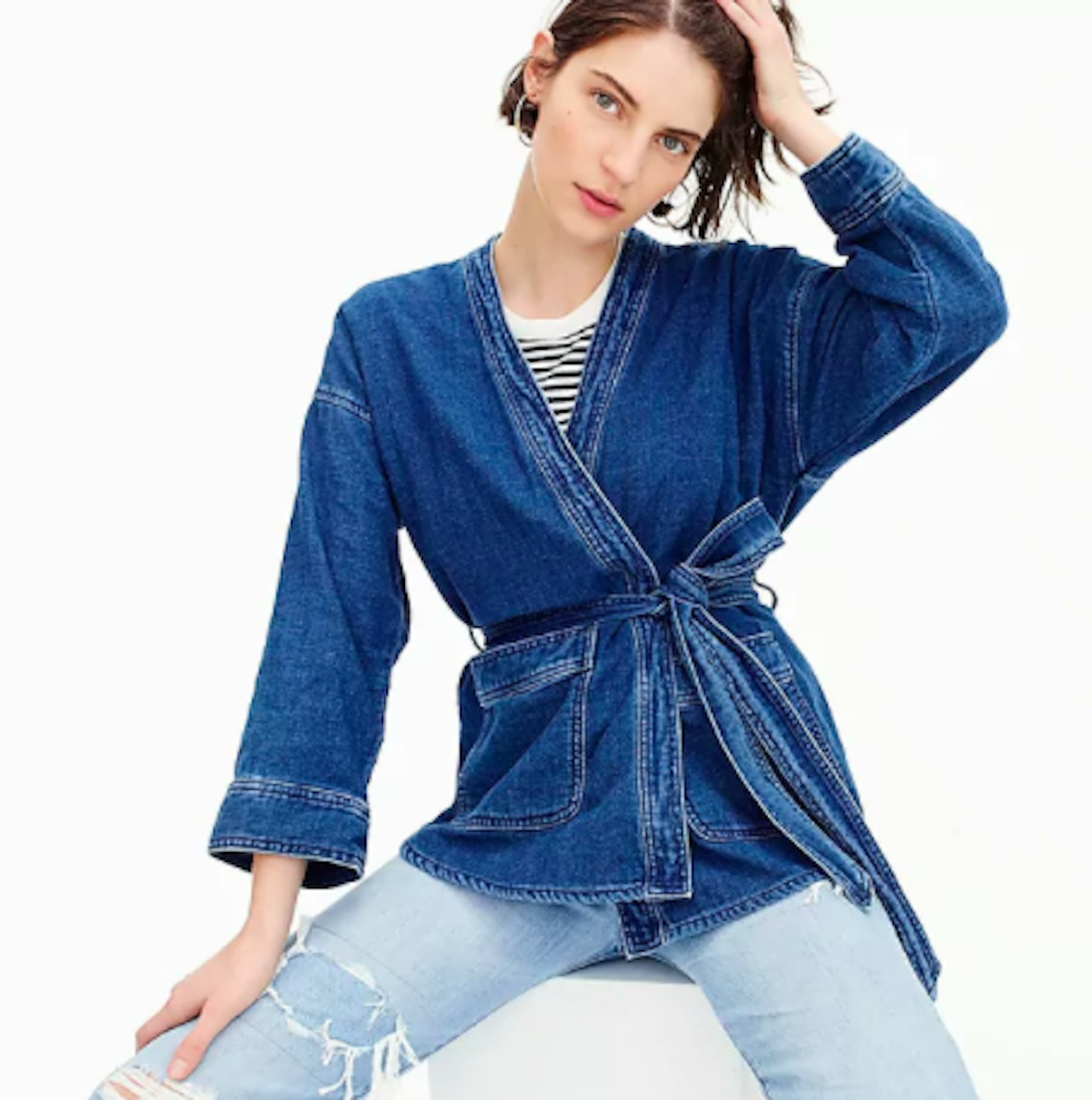 Grazia: luxe highstreet j crew jacket