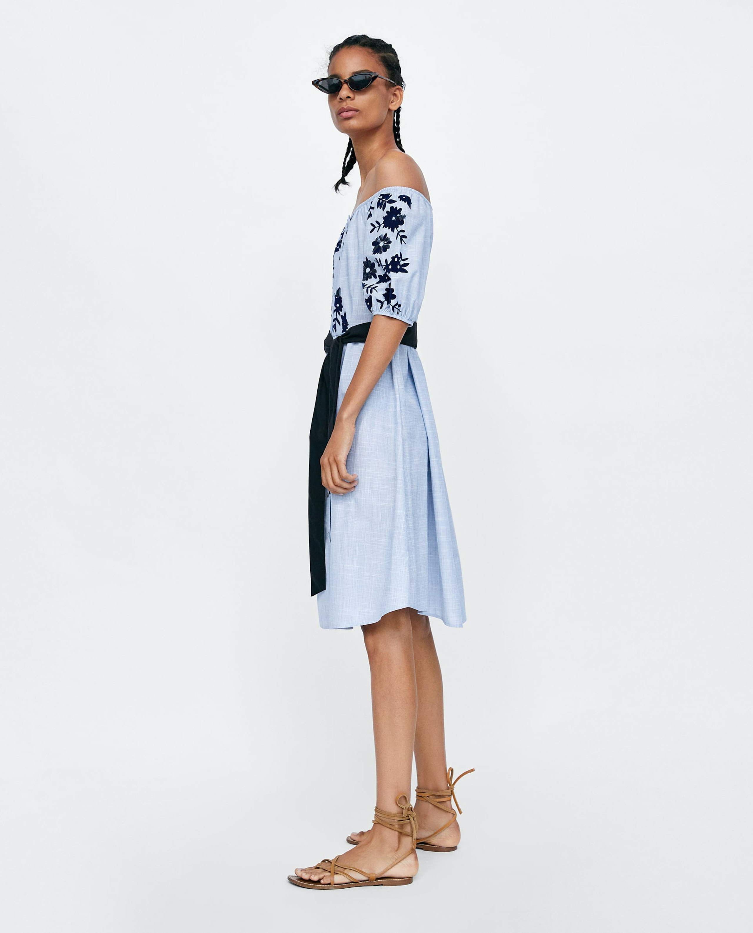 kate middleton blue zara dress Wears For Day Out With Prince George And Princess Charlotte COURTHOUSE WEDDINGS Lulus | Dresses | Shoe size:22